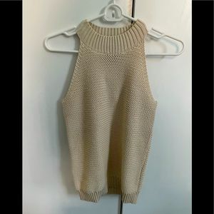 NWT loft halter sweater tank